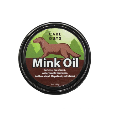 shoe leather wax mink oil paste